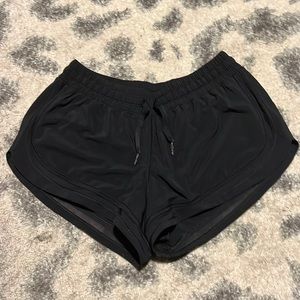 lululemon shorts with mesh piping